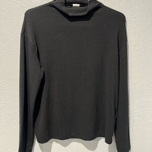 Wilfred Classic Black Cowl Neck Sweater
